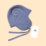 100% Mongolian cashmere hat for kids - front view | Avant Cashmere
