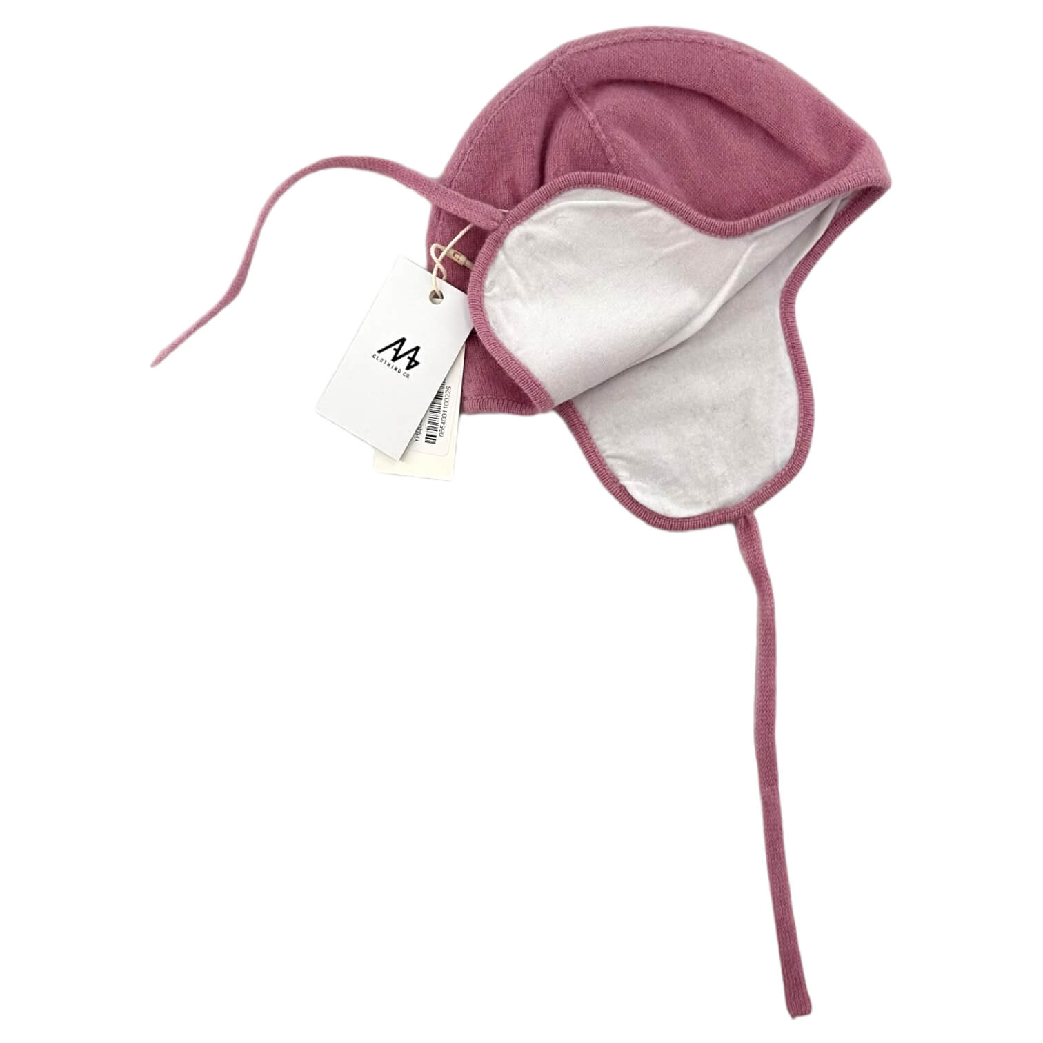 100% Mongolian cashmere hat for kids - side view | Avant Cashmere