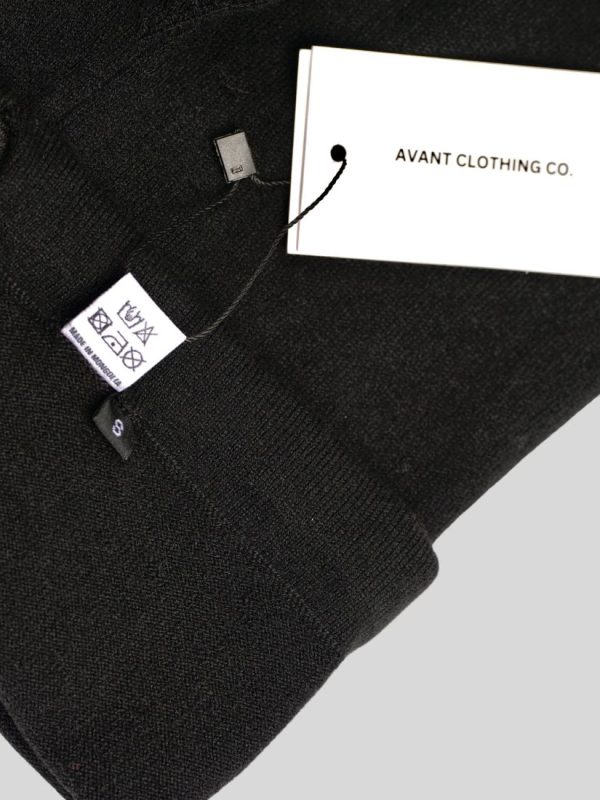 Wool blend leggings for women - side view | Avant Cashmere