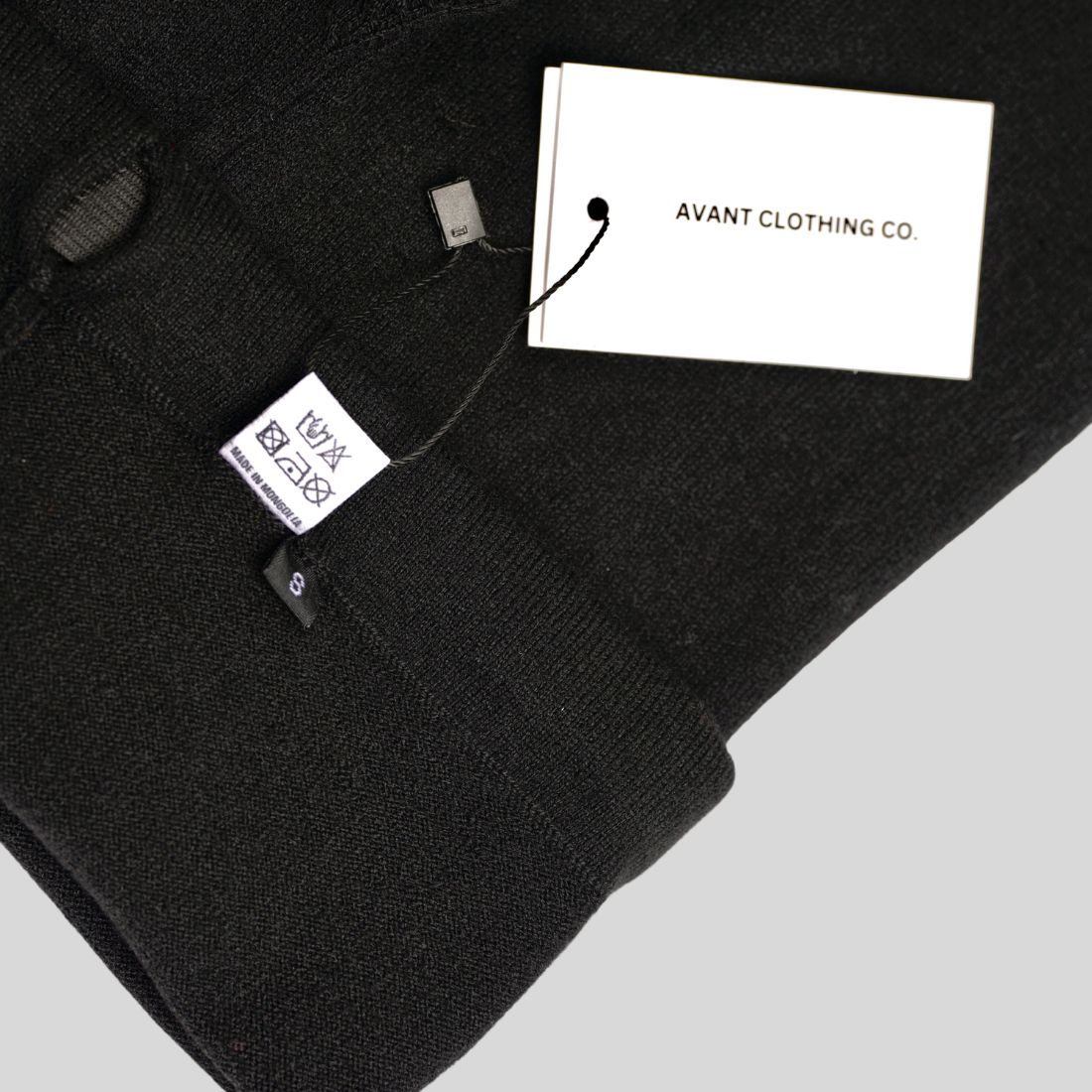 Wool blend leggings for women - side view | Avant Cashmere