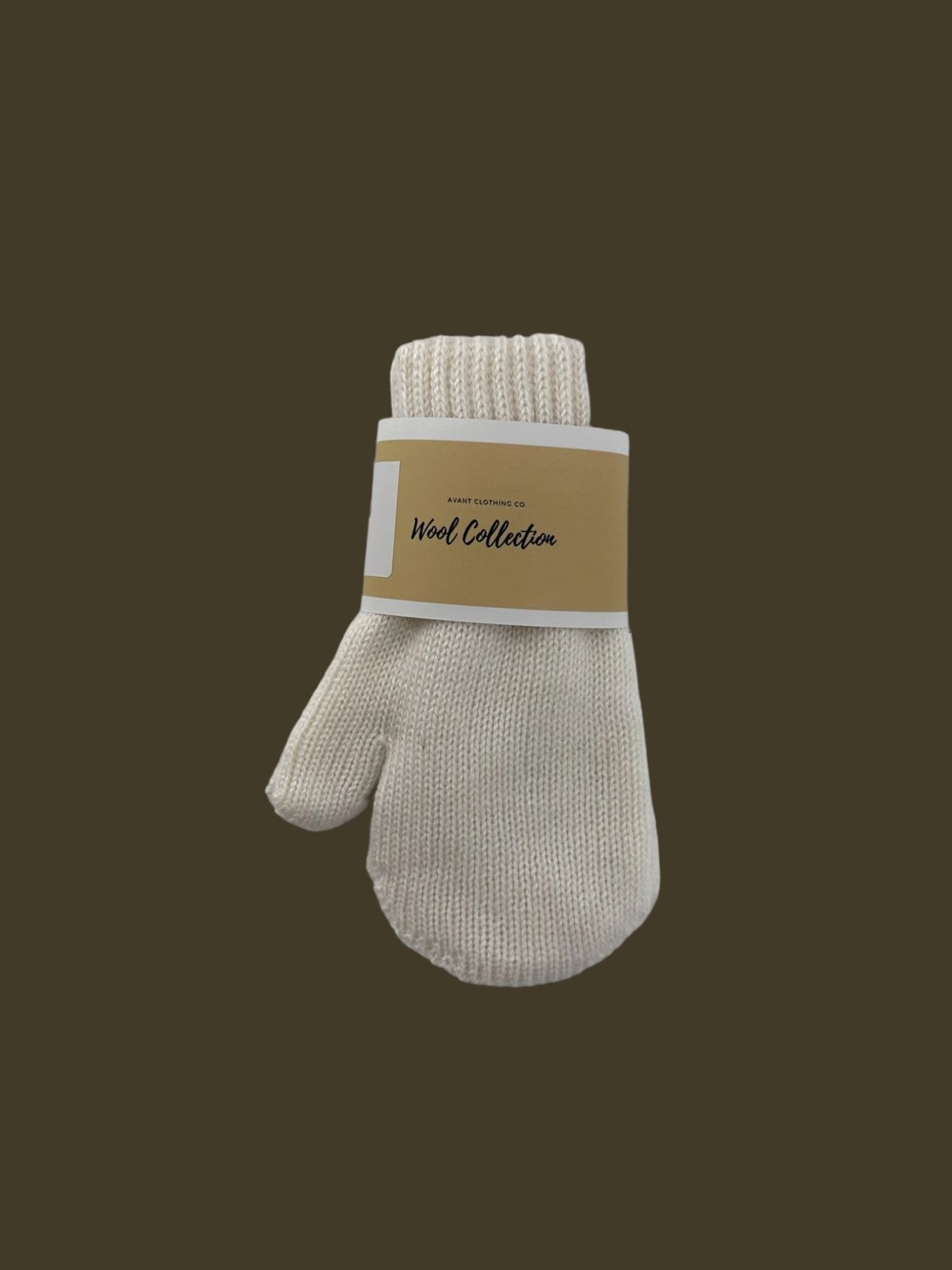 Wool blend gloves - close-up texture | Avant Cashmere