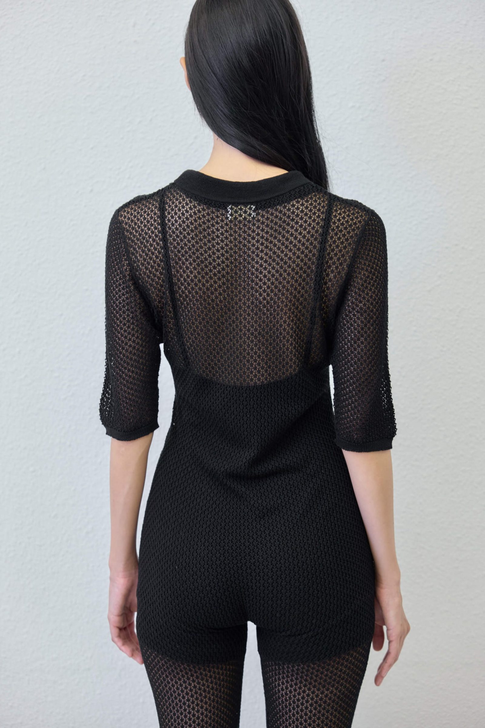 Bodysuit - back view | Avant Cashmere