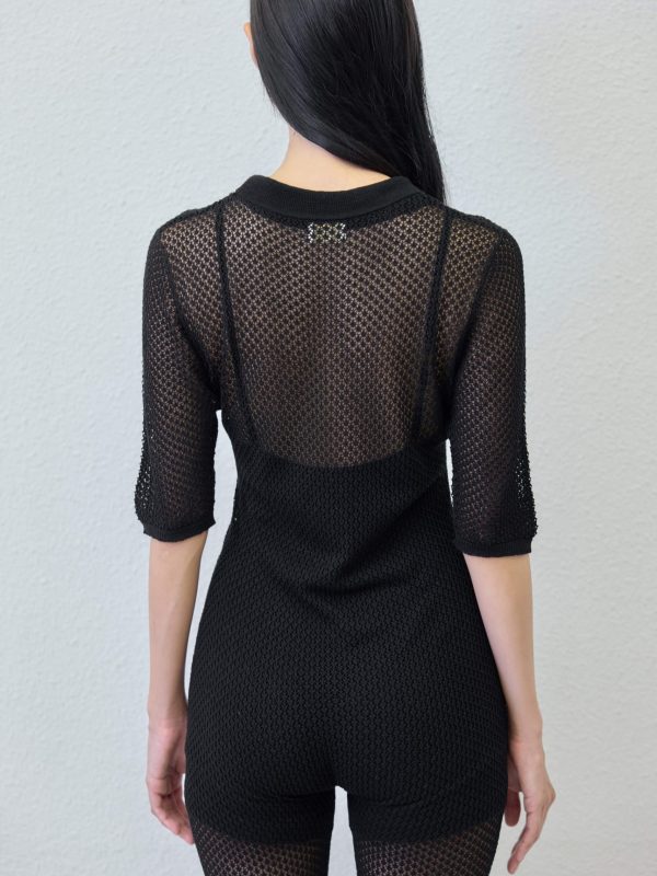 Bodysuit - back view | Avant Cashmere