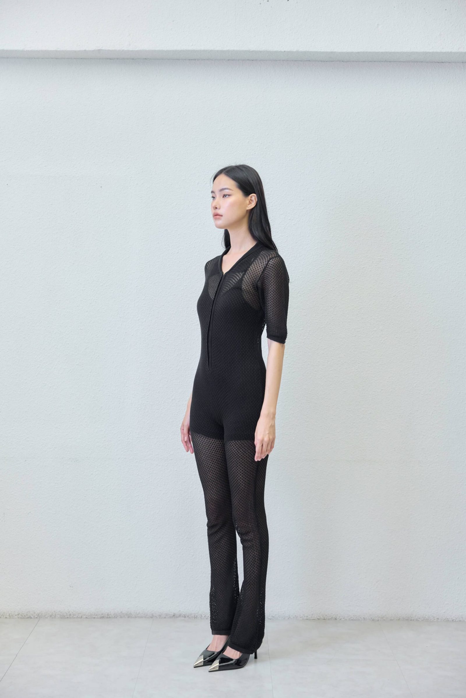 Bodysuit - detail view | Avant Cashmere