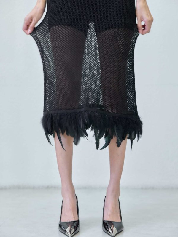 Dress - side view | Avant Cashmere