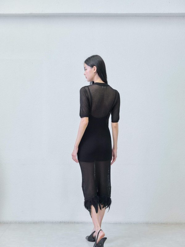 Dress - close-up texture | Avant Cashmere