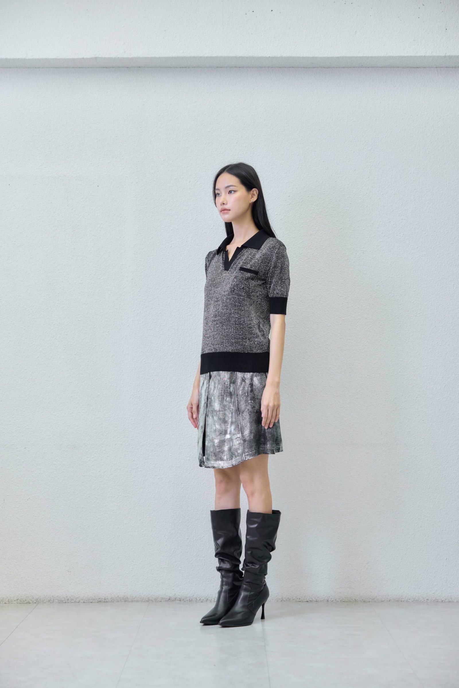 T-shirt - close-up texture | Avant Cashmere