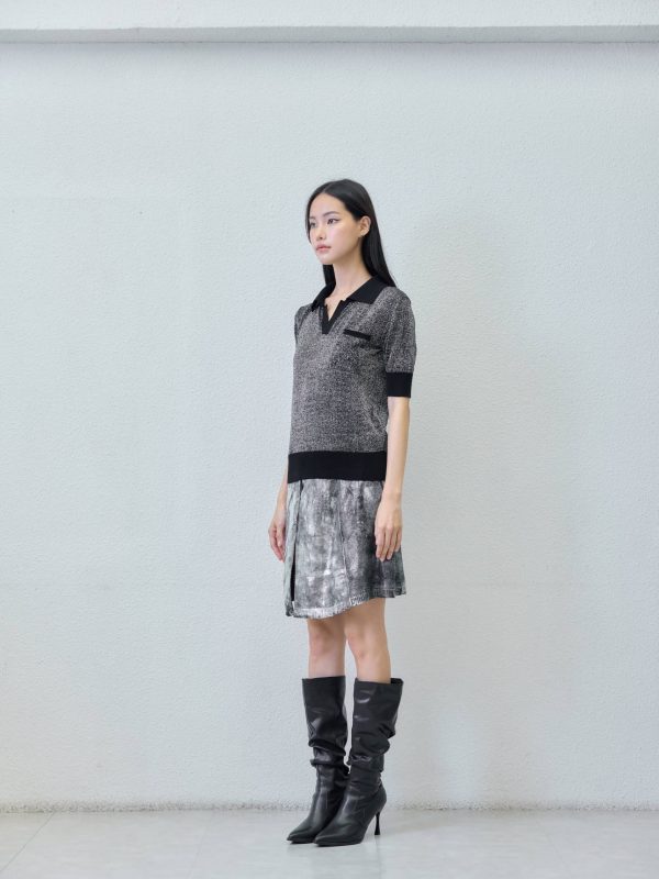 T-shirt - close-up texture | Avant Cashmere
