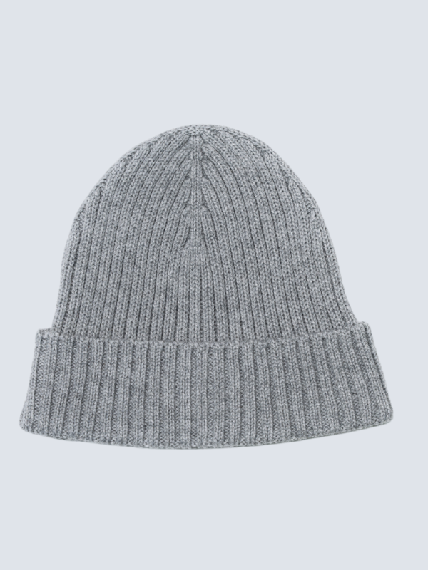 Striped wool blend hat for women - lifestyle | Avant Cashmere