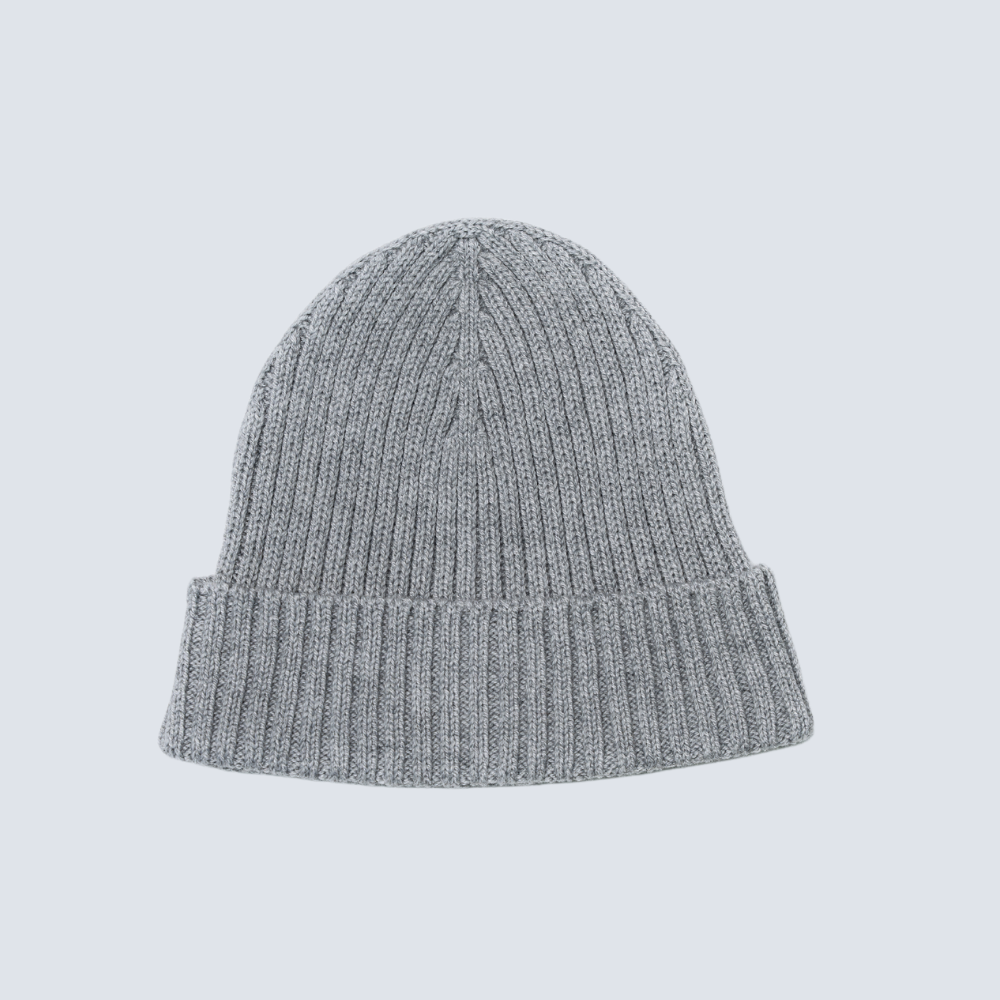Striped wool blend hat for women - lifestyle | Avant Cashmere