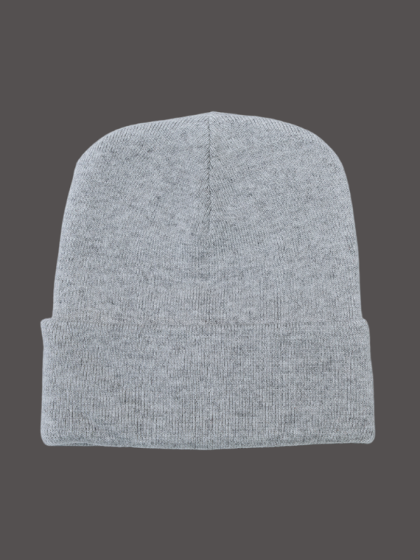 Wool blend hat for women - back view | Avant Cashmere