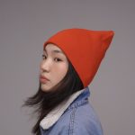 Wool blend hat for women - front view | Avant Cashmere