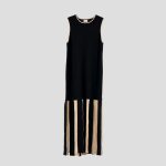 Wool blend dress for women - back view | Avant Cashmere