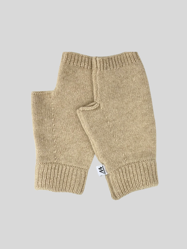 100% Mongolian cashmere hand warmer - back view | Avant Cashmere