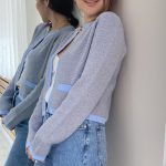 Jacquard 100% Mongolian cashmere jacket for women - front view | Avant Cashmere
