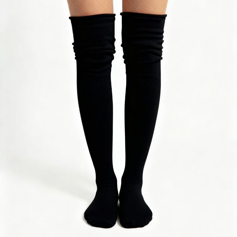 Wool blend socks for women - flat lay | Avant Cashmere