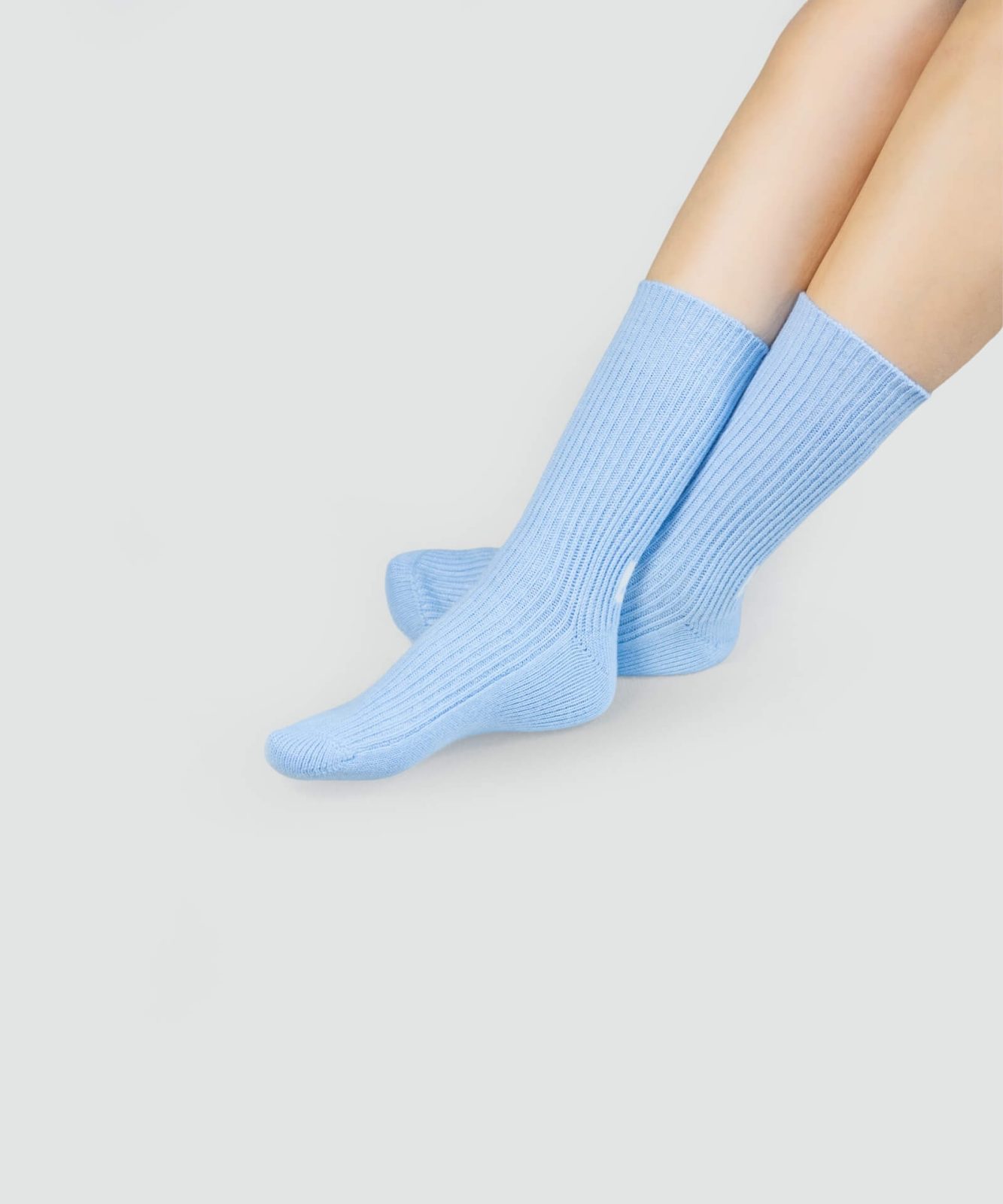 Wool blend socks for women - close-up texture | Avant Cashmere